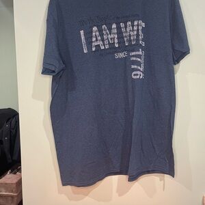 6/$25 Classic Navy Graphic Tee WE THE PEOPLE NWOT